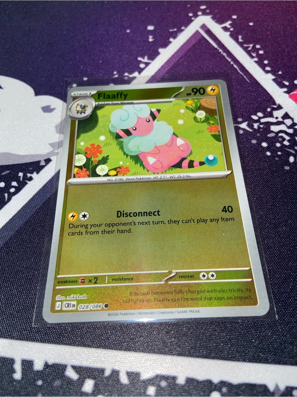 Rev holo Flaaffy (028/086)